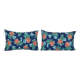 Lot de 2 housses de coussin turque vintage 56x36 cm