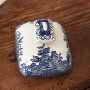 Sugar bowl in English porcelain Enoch Wedgwood Asiatic Pheasants