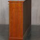 Vintage yew wood library/buffet with three drawers.