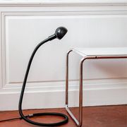Black Hebi lamp by Isao Hosoe for Valenti, large version, 1970s.