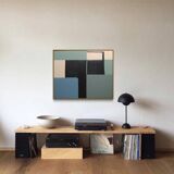 Original geometric painting