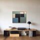 Original geometric painting