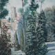 Country and village view - Oil on canvas signed at bottom right French School 20th