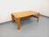 Grande table basse vintage en pin massif des années 70 80