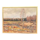 Original Swedish Oil on Panel – “Landscape” – Signed – Vintage & Framed