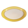 Large oval dish in Limoges porcelain