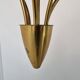 Mid century brass italian chandelier, 1960s