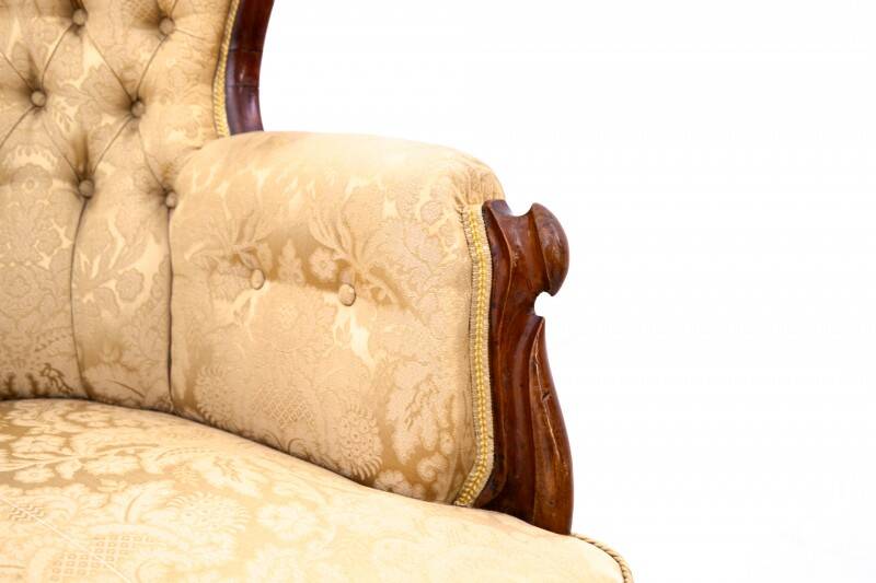 Chaise longue, France, circa 1890.