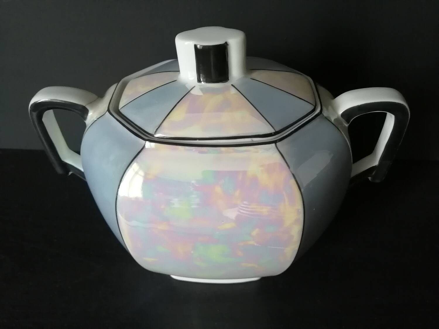 Art Deco sugar bowl