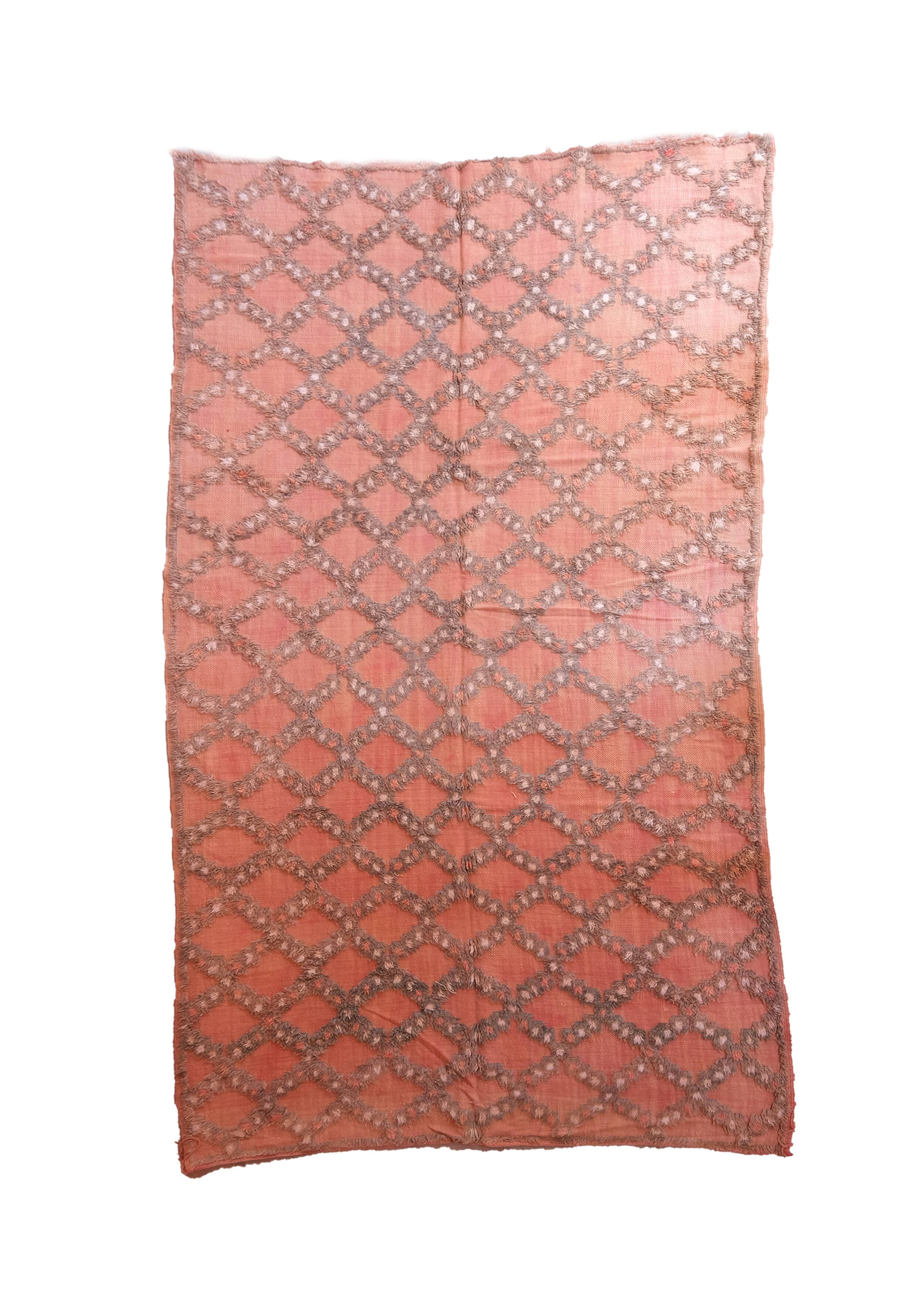 Moroccan Kilim Zemmour Rug - 361 x 199 cm