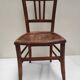 Chaise bistrot en bois