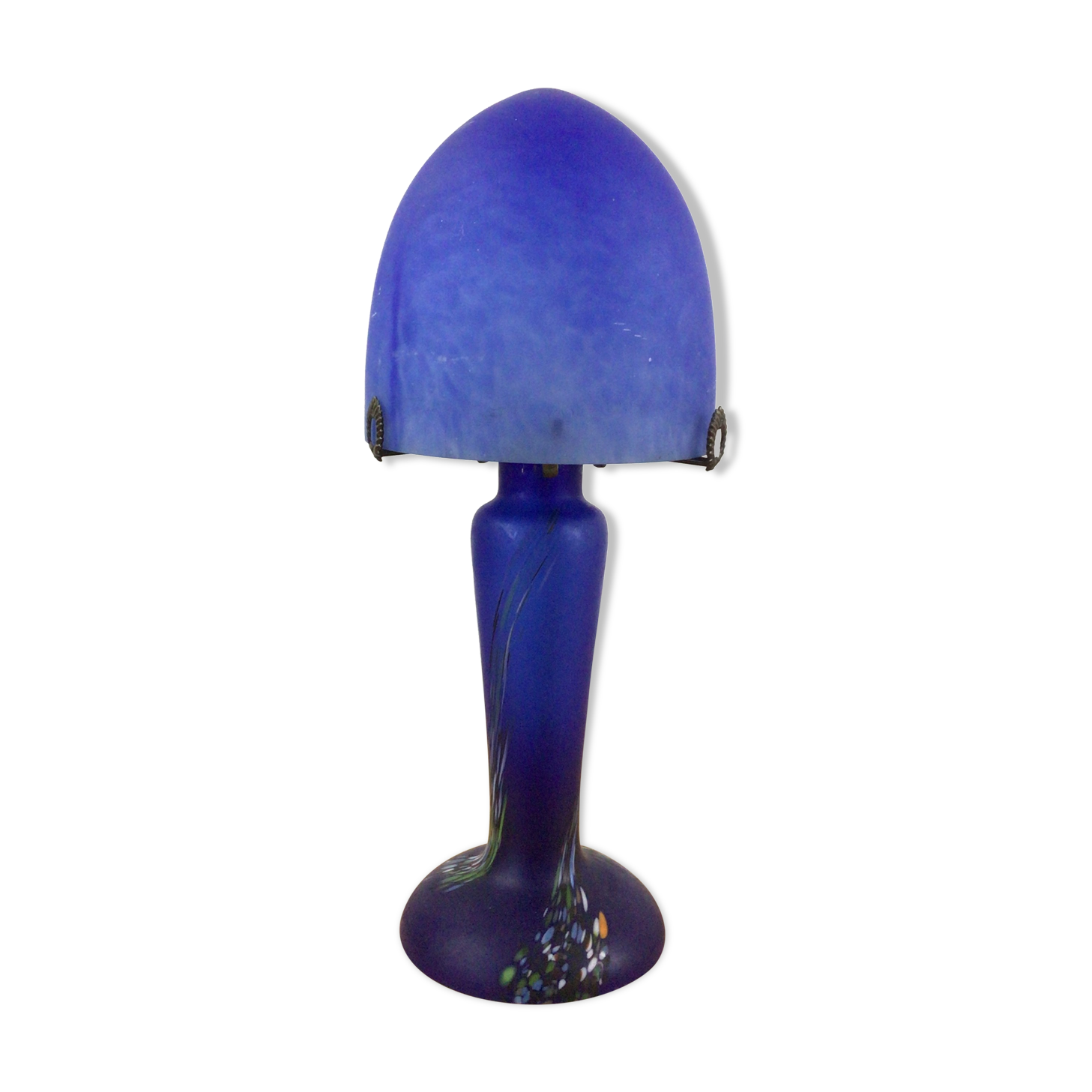Mushroom lamp glass paste