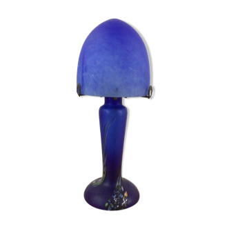 Mushroom lamp glass paste