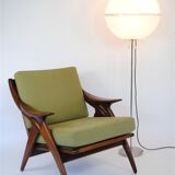 Space age floor lamp