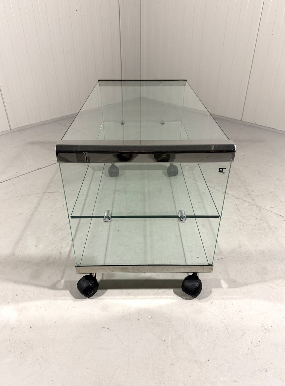 Gallotti&Radice audio rack, television table, side table Tris 1971