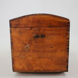 Antique wooden chest czechoslovakia