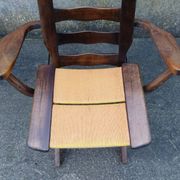Pair of vintage TRICONFORT France deckchairs and relax chairs