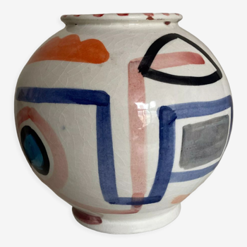 Lrence ceramic face vase in Marrakech