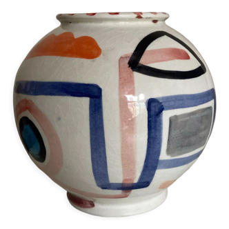 Lrence ceramic face vase in Marrakech