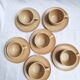 Vintage village stoneware mugs
