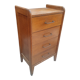 Commode en chêne 4 tiroirs vers 1950