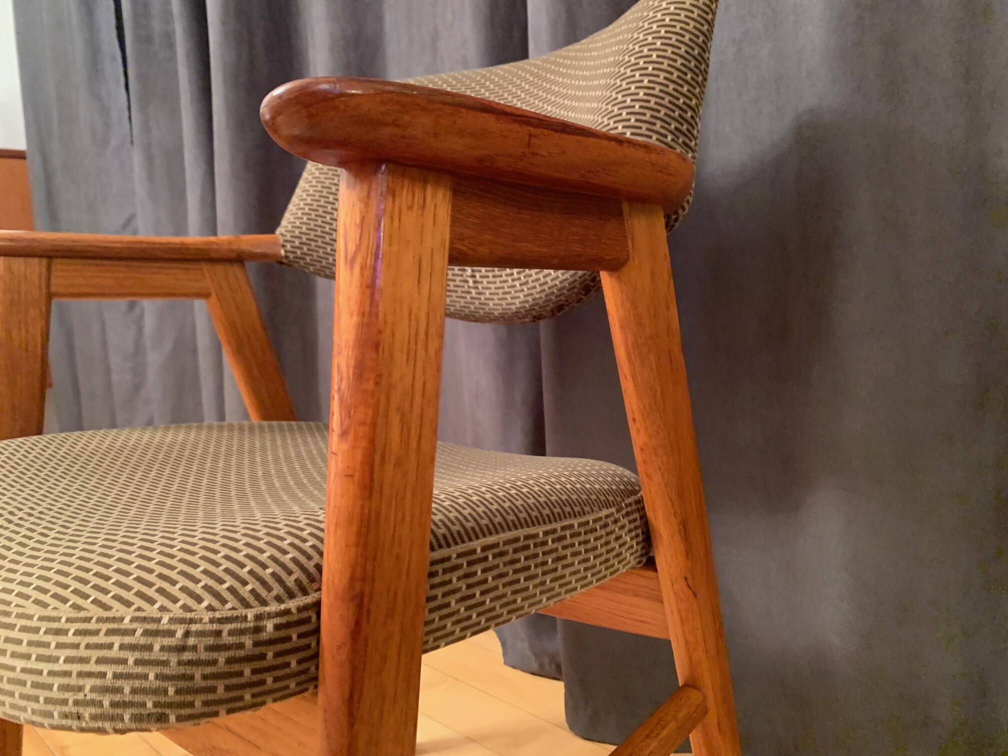 Model 43 armchair designed by Erik Kirkegaard, Høng Stolefabrik, Denmark, 1960s