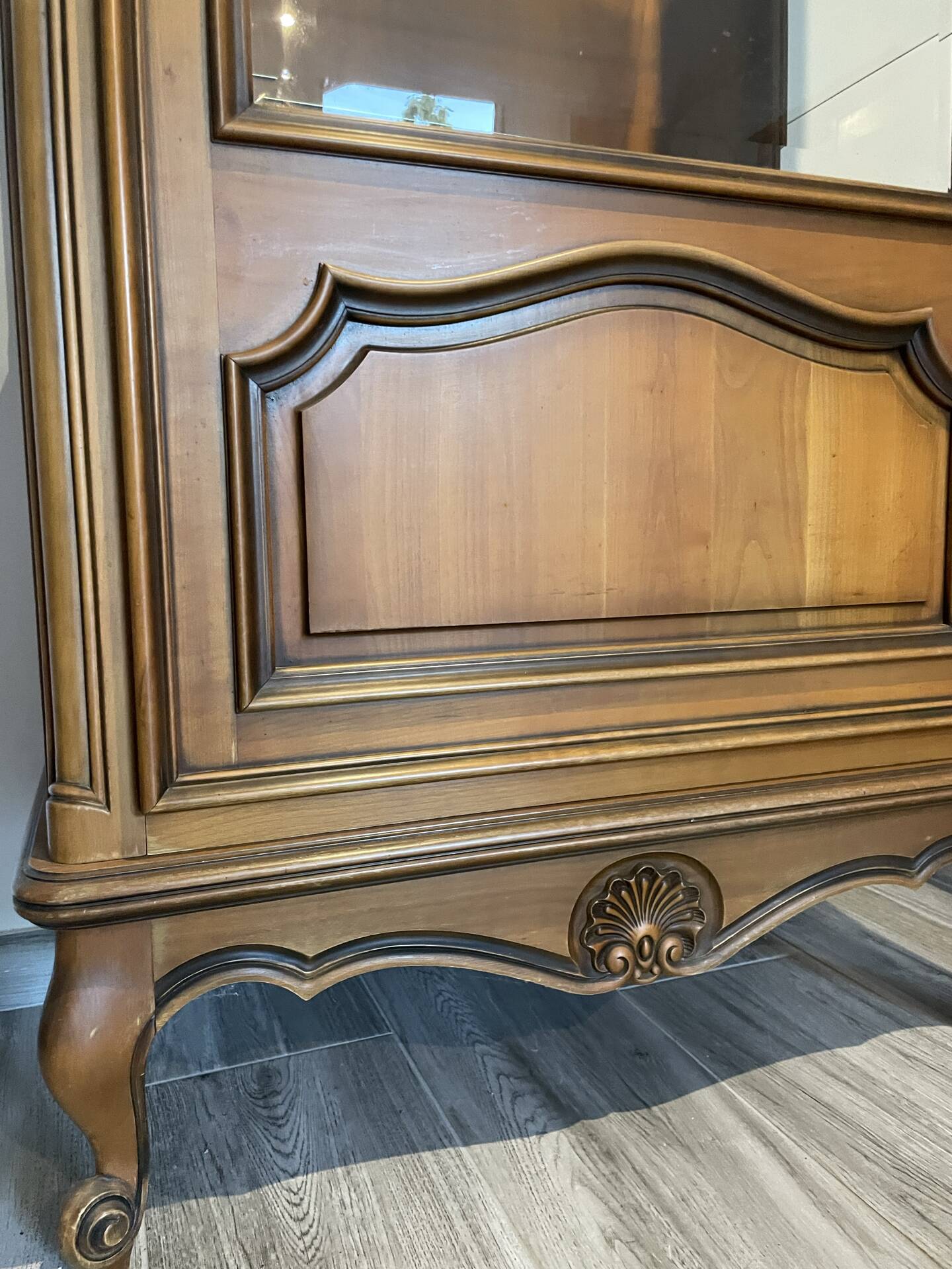 Vitrine de 1 porte / Cristaleira style classique français