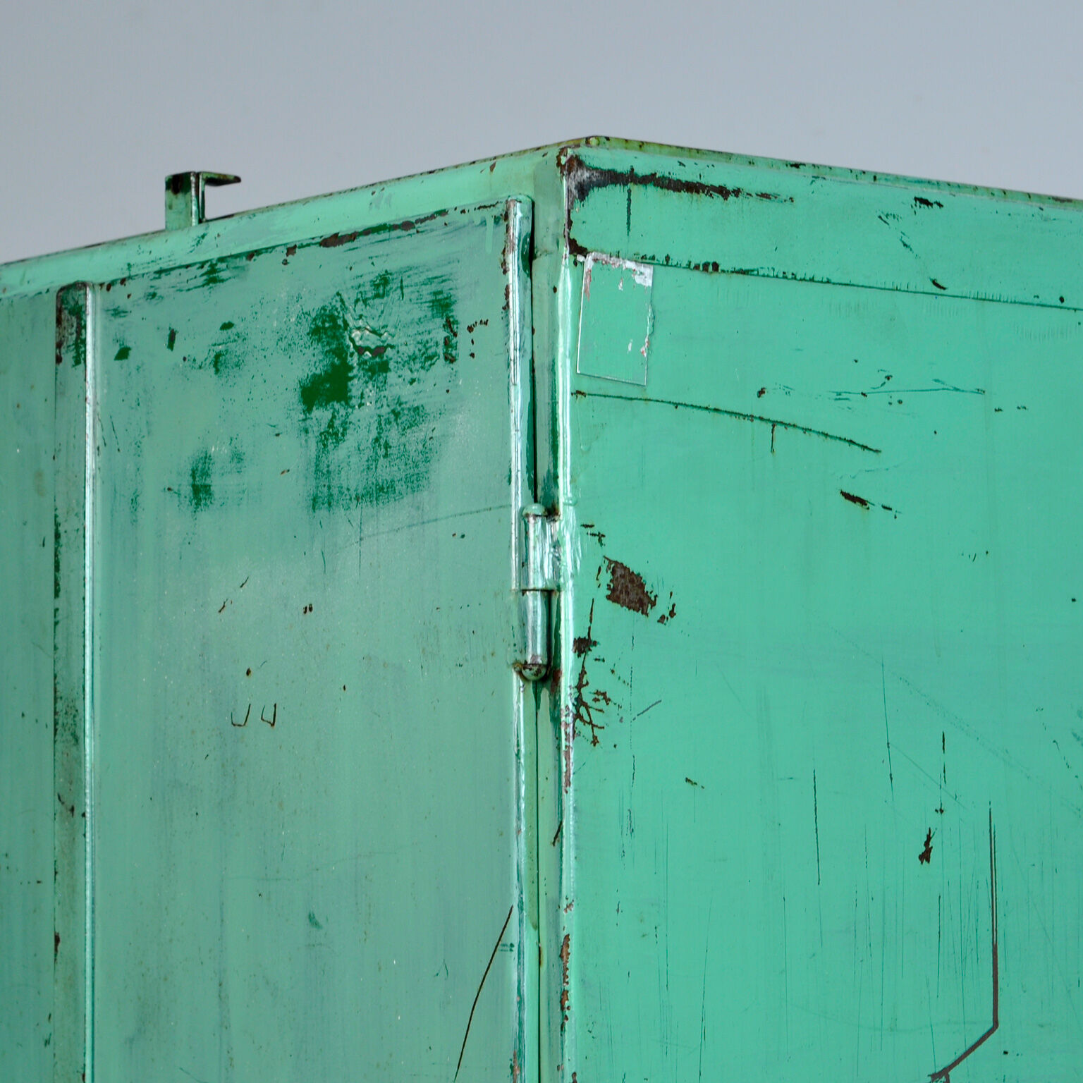 Industrial Iron Cabinet, 1960s