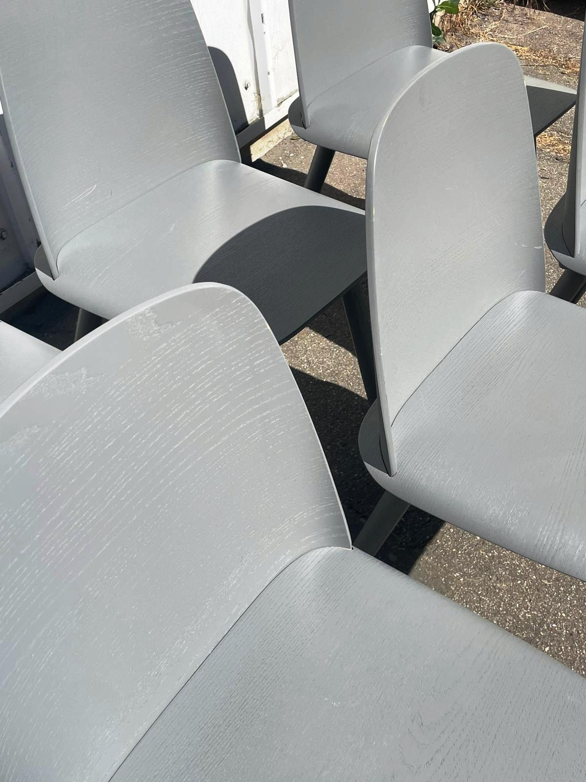 Suite de 6 chaises Nerd Chair, Muuto