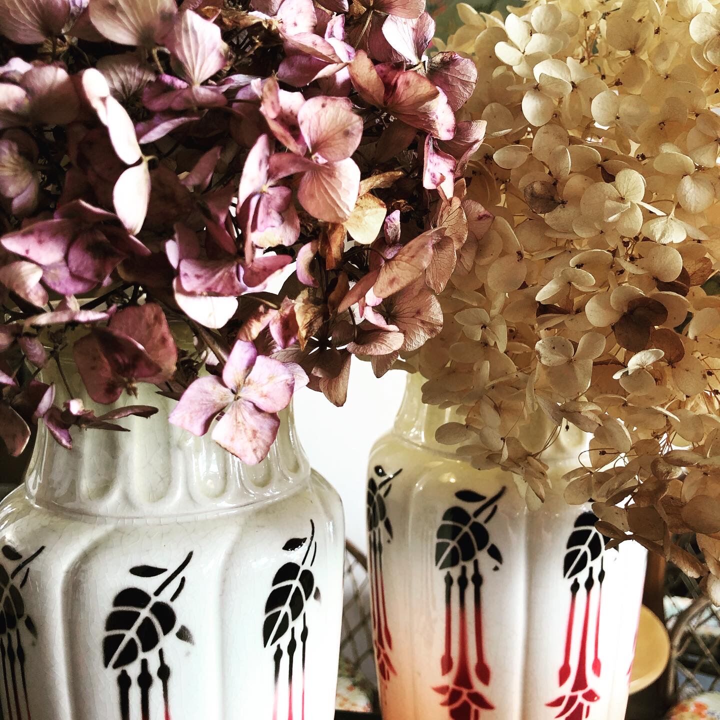 Pair of Art Deco vases