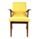 Vintage yellow armchair, 1970s
