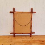 50's bamboo imitation mirror