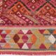 Tapis Couloir Turc Géométrique, Tapis Tribal Vintage, 87x366 Cm