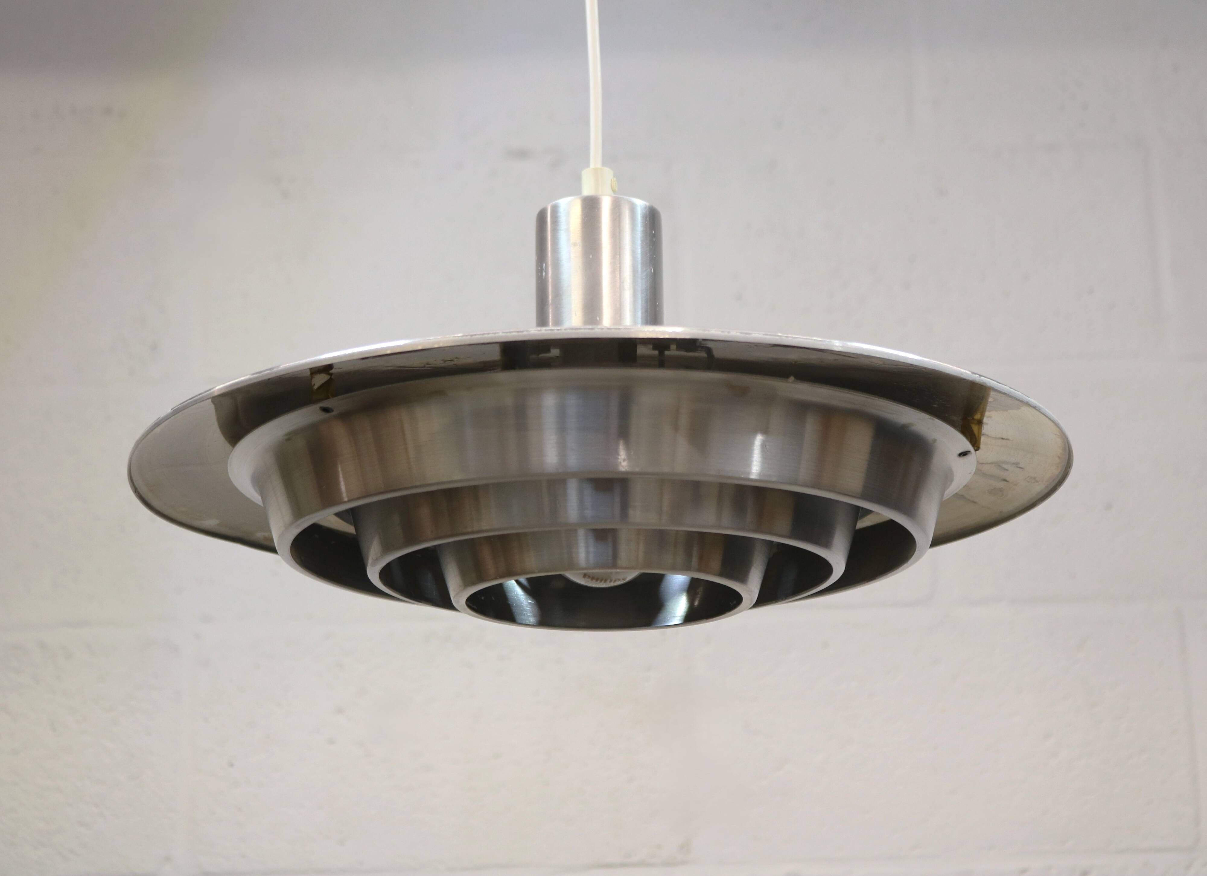 Very rare old Danish design lamp by Teknika model 490  - 60's