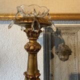 Wooden panel "Angelot" old ceruse gray