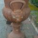 Cast iron media vases