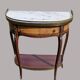 Half-moon console Louis XV-Louis XVI style