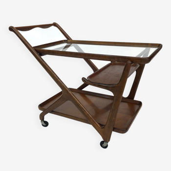 Vintage Cesare Lacca For Cassina Italy 1950s Trolley