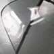 Paire de chaises pliantes modernes en plexiglas