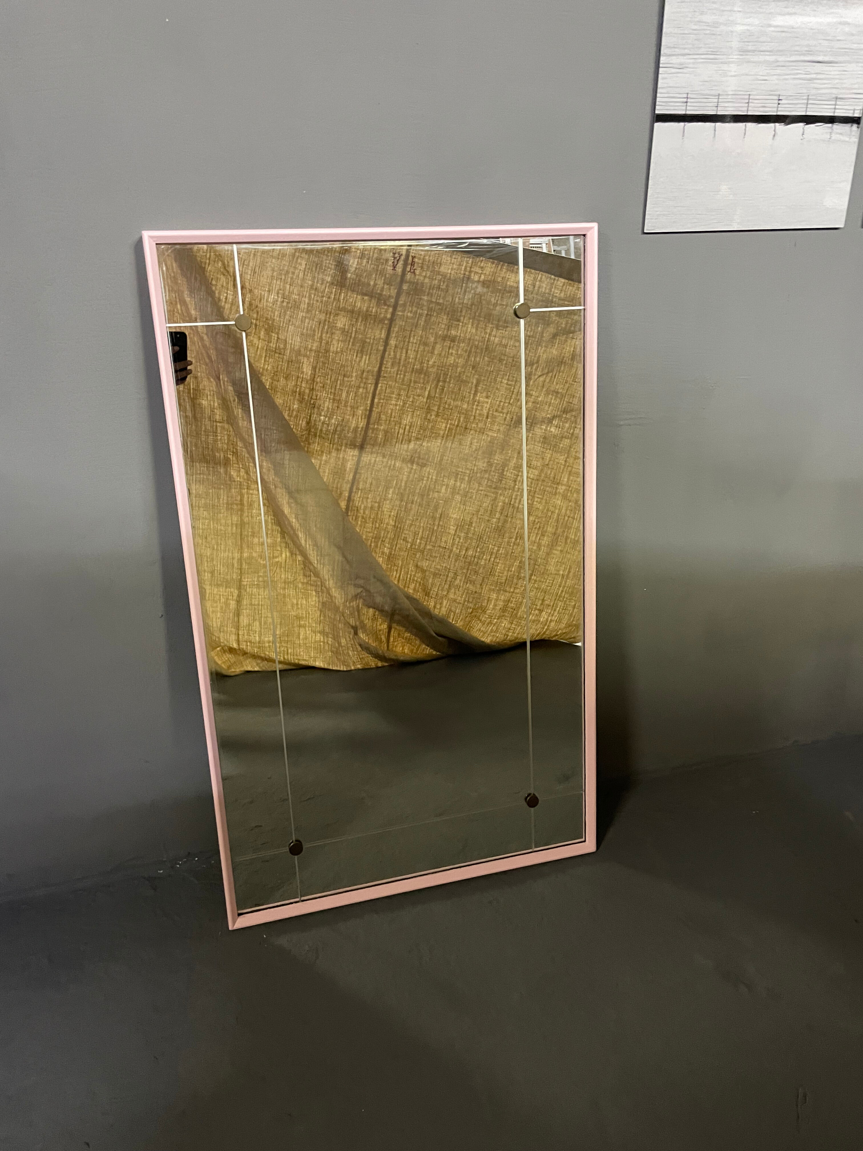 Mirror XL Pink Art Deco
