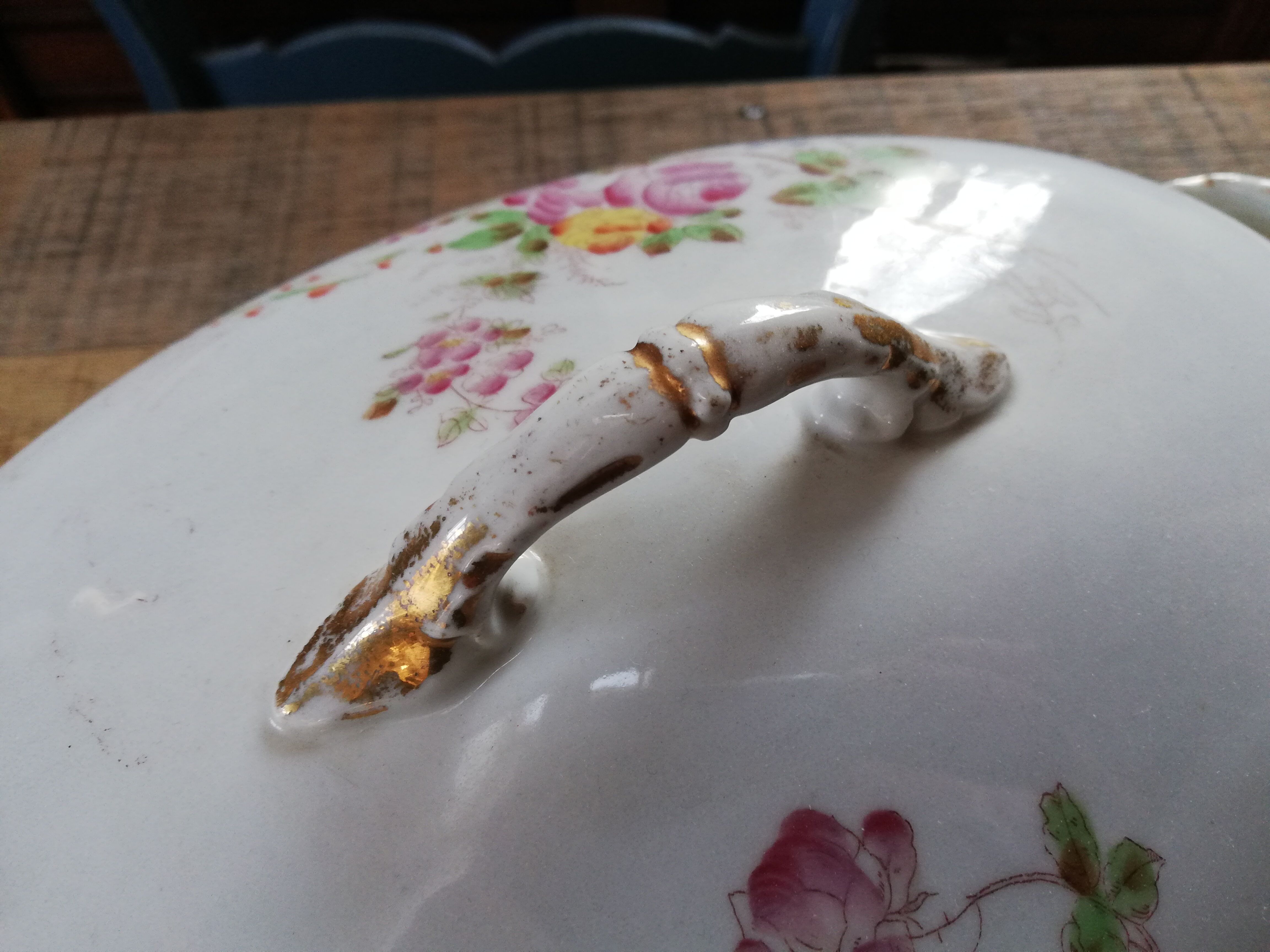Soupière porcelaine de Limoges