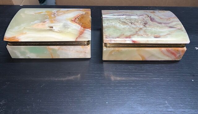 Vintage jewelry boxes