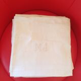 4 Damask and numbered napkins.