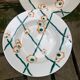 6 assiettes creuses vintage Badonviller