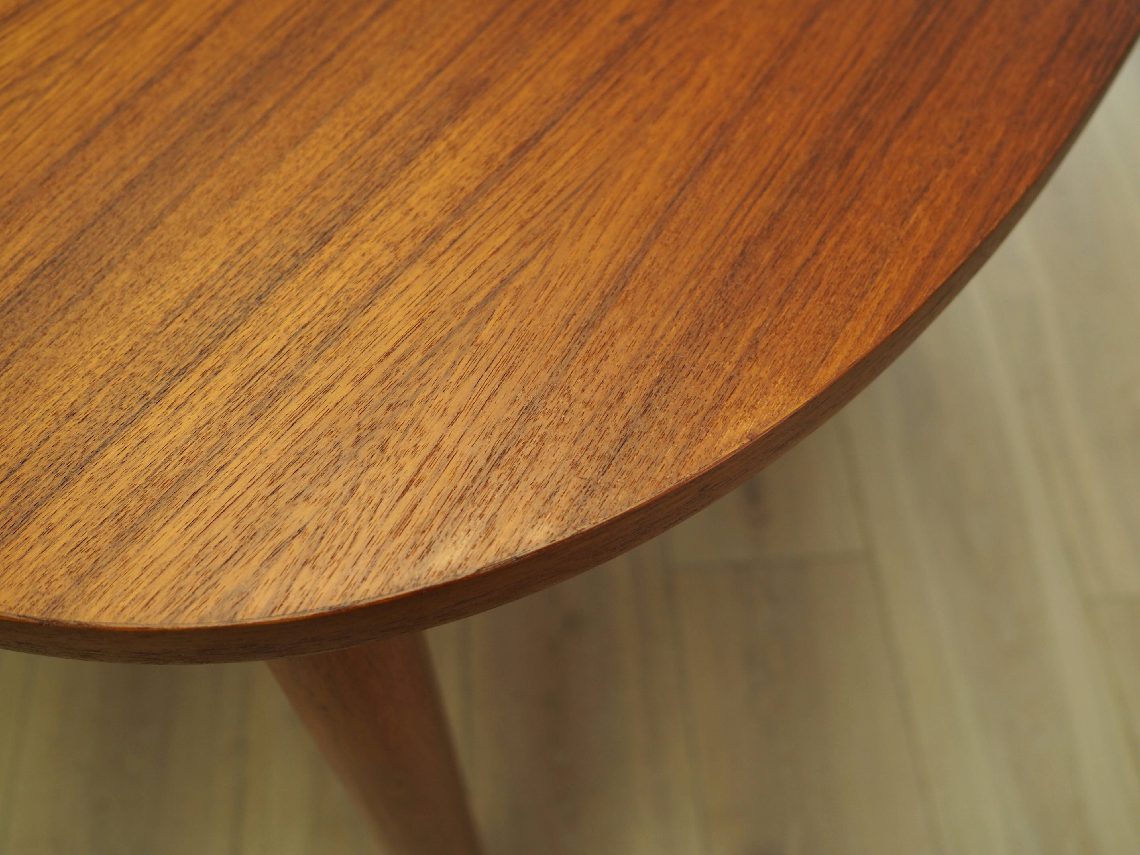 Teak table, Danish design, 1970s, manufacturer: Farstrup Møbler