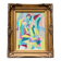 Oil on canvas in the cubist style, signed Jean Faubert (1955-2018)