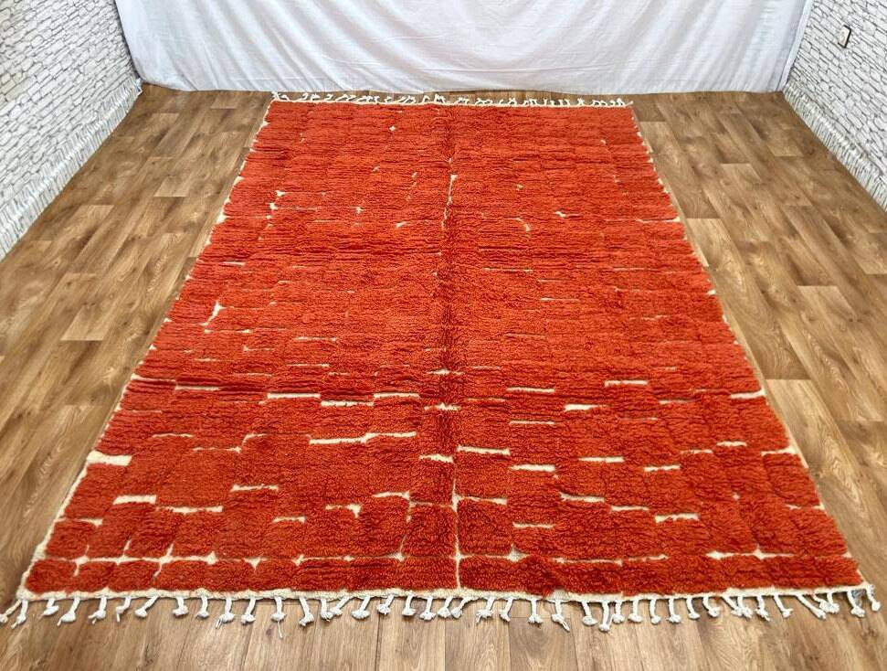 Large handmade Berber rug 3 x 2 m