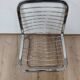 Chaise en métal chromé années 70 design italien