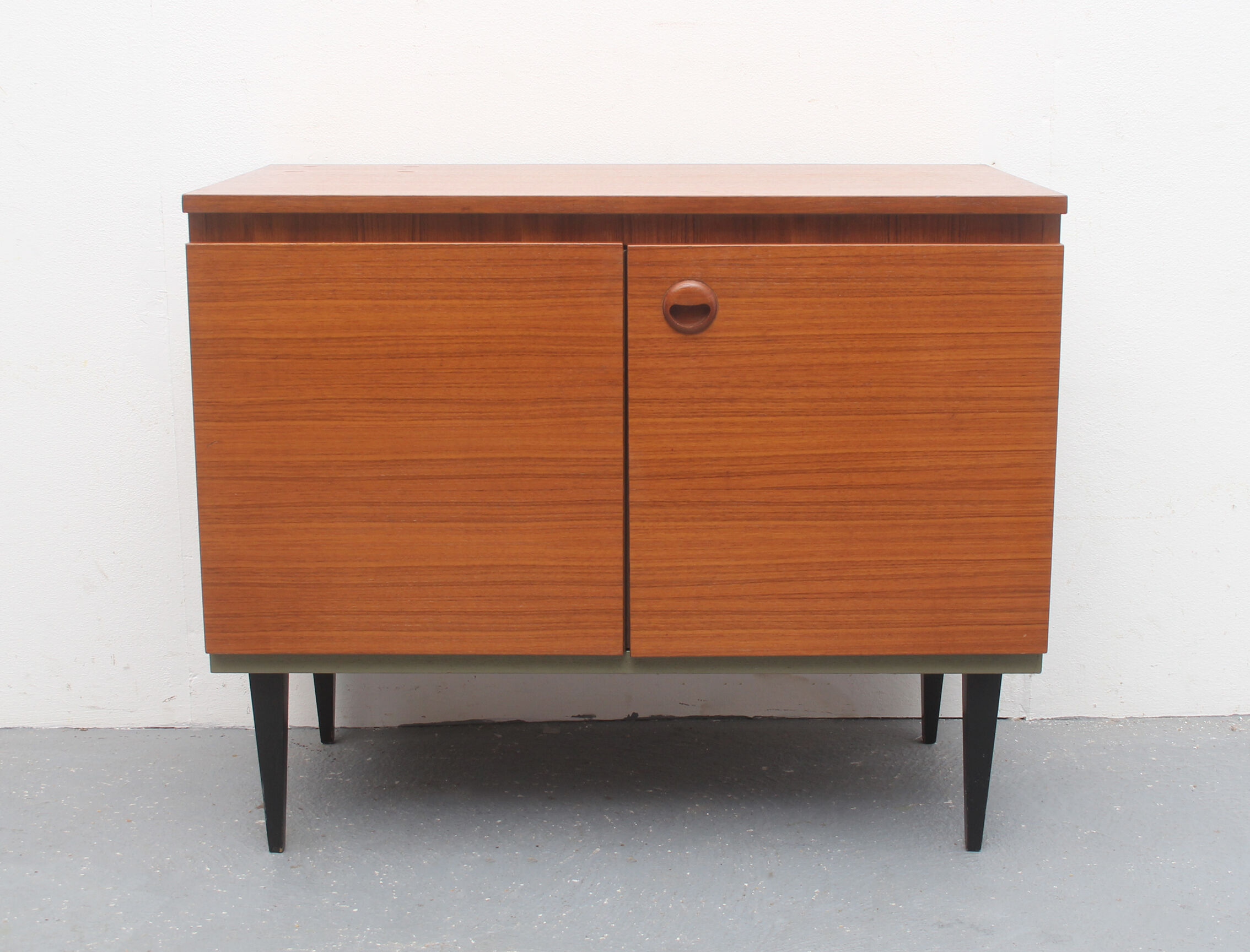 Enfilade en teck, années 1960