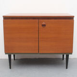 Enfilade en teck, années 1960